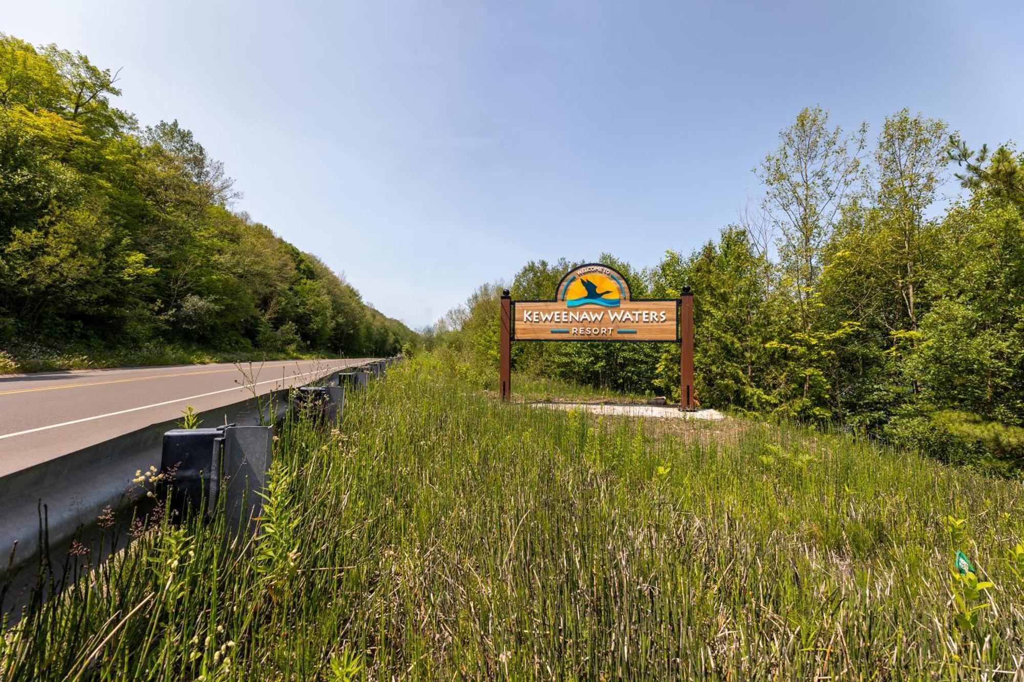 Keweenaw Waters Resort 霍顿 外观 照片