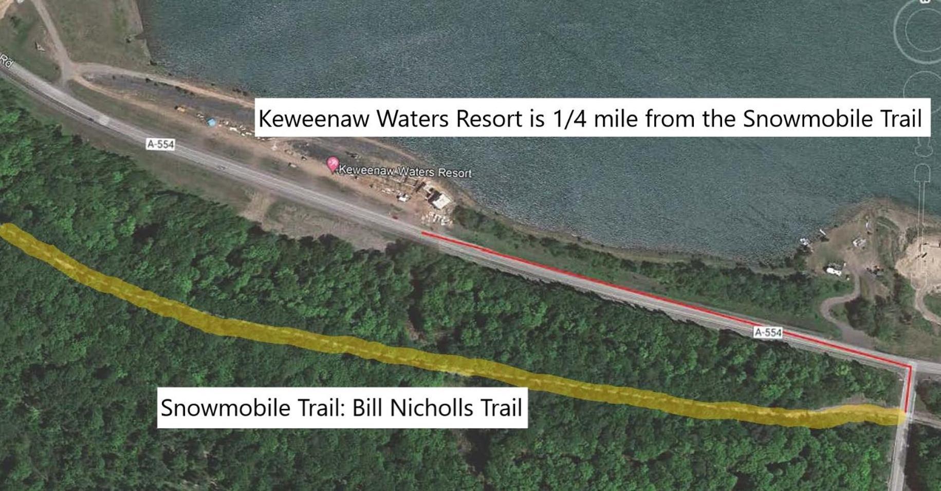 Keweenaw Waters Resort 霍顿 外观 照片